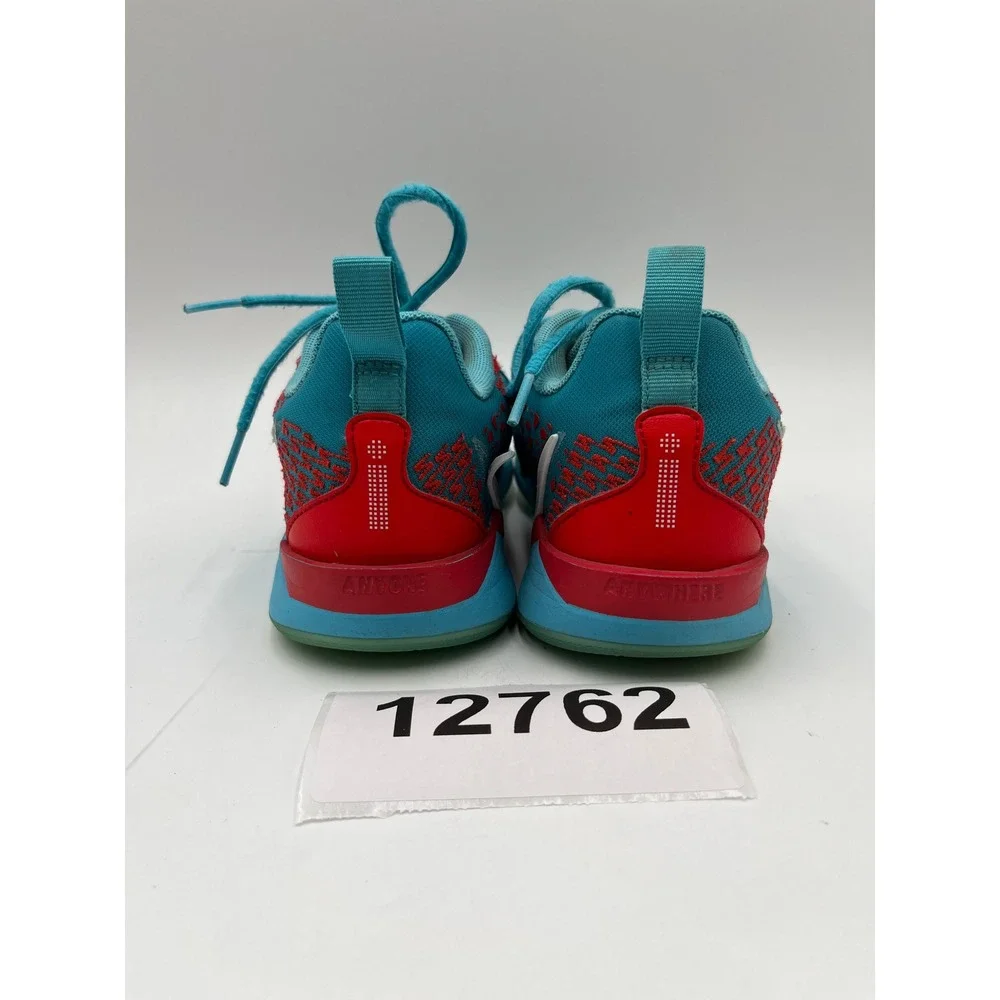Nike Isofly Sneakers Boys 4.5Y Red Blue Mesh Basketball Shoes Lace Up Lot of 2
